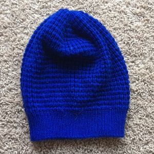 Knit Blue Beanie